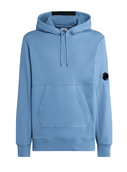 Pull à capuche Diagonal Classique - Bleu clair